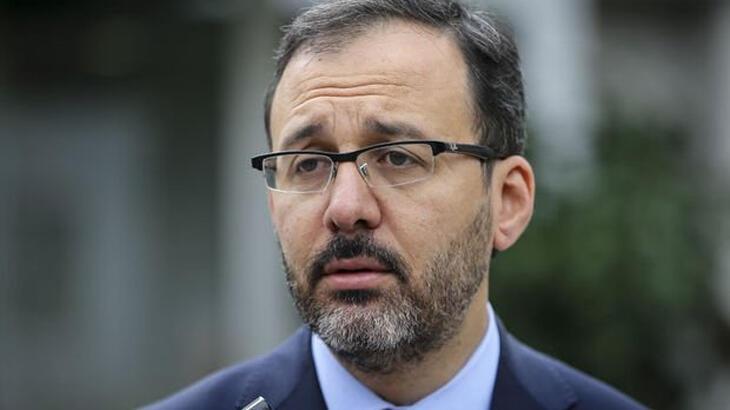 Bakan Kasapoğlu'ndan, Beşiktaş Başkanı Çebi'ye