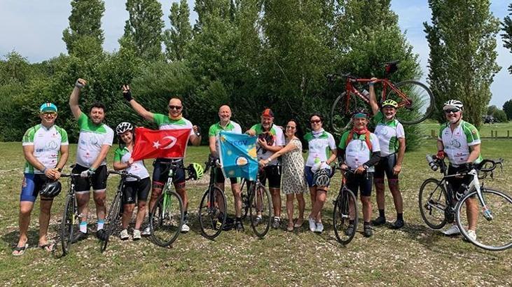 Umuda Pedal Ekibi 19 Mayıs'ta eğitim için pedallıyor