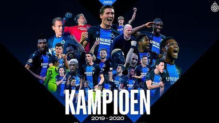Belçika'da şampiyon Club Brugge