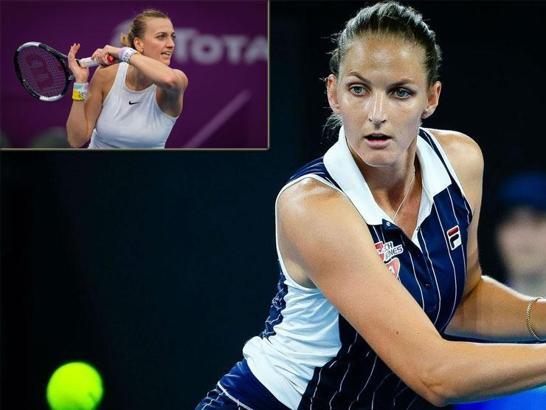 Kvitova ve Pliskova, corona virüs mağdurları için korta çıkacak