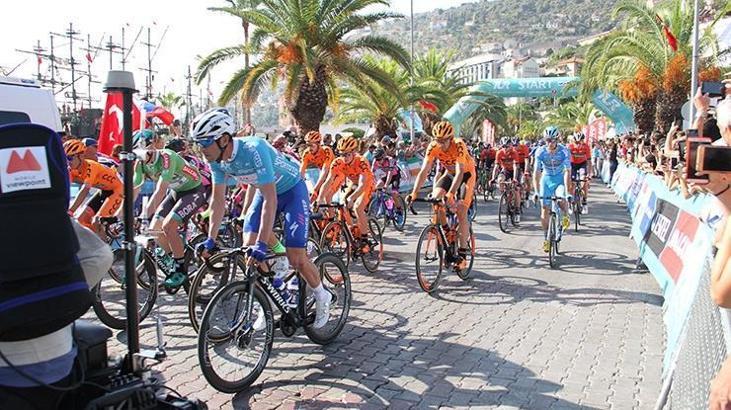 Cumhurbaşkanlığı Bisiklet Turu Alanya-Antalya etabı başladı