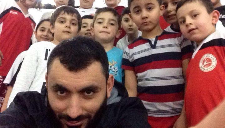 Kastamonu'da sporcular antrenmanlarını evde yapıyor