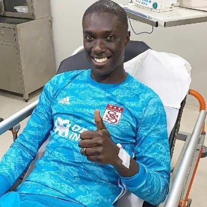 Sivasspor kalecisi Mamadou Samassa taburcu oldu