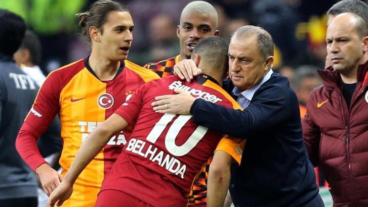 Belhanda Fatih Terim'i es geçti!