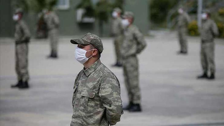 Askeri birlikte Corona virüs tedbirleri üst seviyede