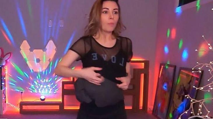 Yayında yanlışlıkla göğsünü açan Twitch yayıncısı Alinity banlandı