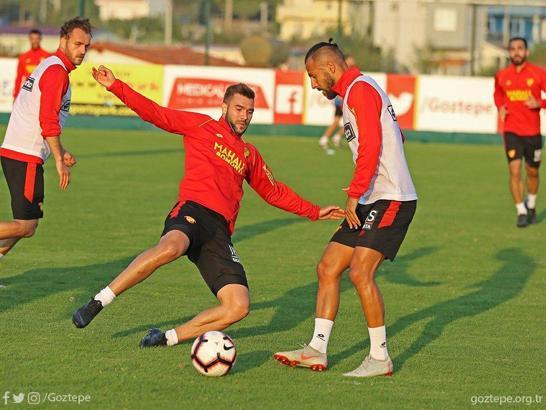 Göztepe, Beşiktaş maçı hazırlıklarına başladı
