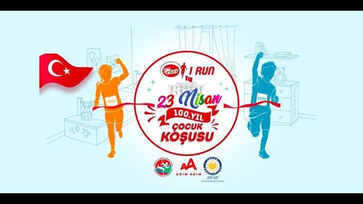 23 Nisan 100. Yıl Çocuk Koşusu evlerde yapıldı
