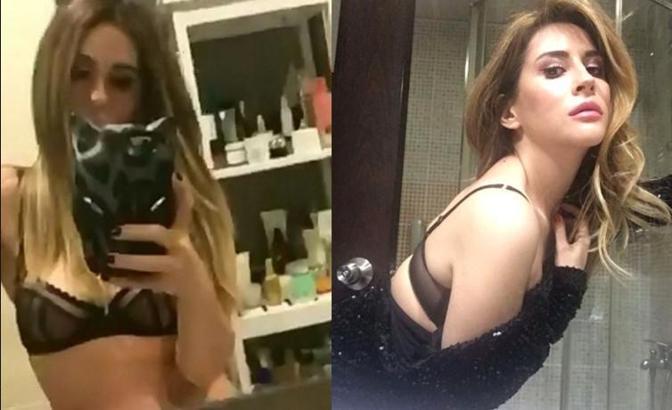 Aynur Aydın'dan bir sütyen paylaşımı daha