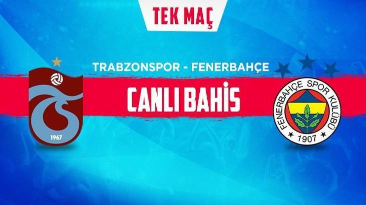Trabzonspor-Fenerbahçe canlı bahis heyecanı Misli.com'da