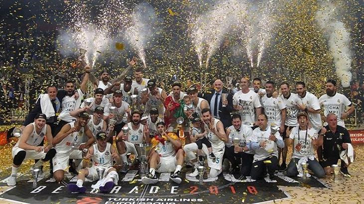 EuroLeague'de rekor Real Madrid'de