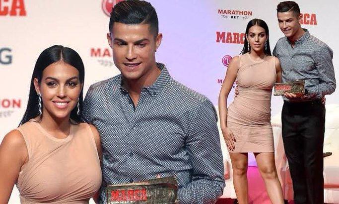 Cristiano Ronaldo, sevgilisi ile antrenmanlarını sürdürüyor