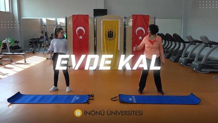 Spor Bilimleri Fakültesi'nden 'evde spor' hizmeti