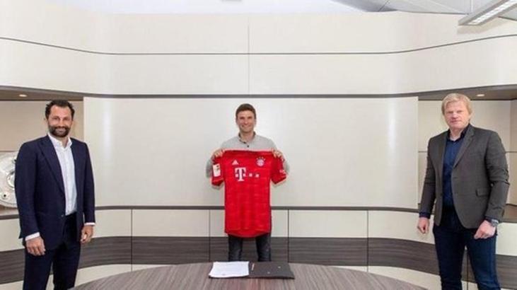 Bayern Münih'ten Müller'e cvorona virüs önlemli imza!