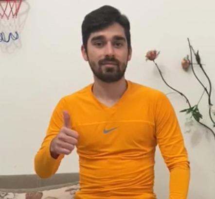 Kayserispor'un gençlerinden Evde Kal çağrısı