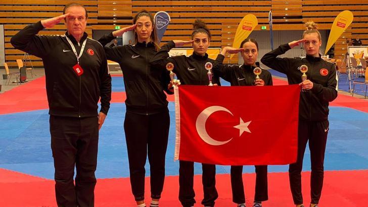 Milli tekvandoculardan 3 altın, 1 bronz