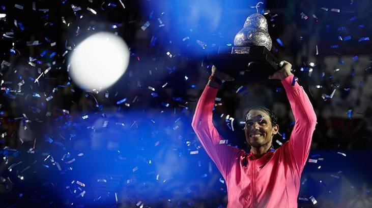 Rafael Nadal 85. şampiyonluğuna ulaştı