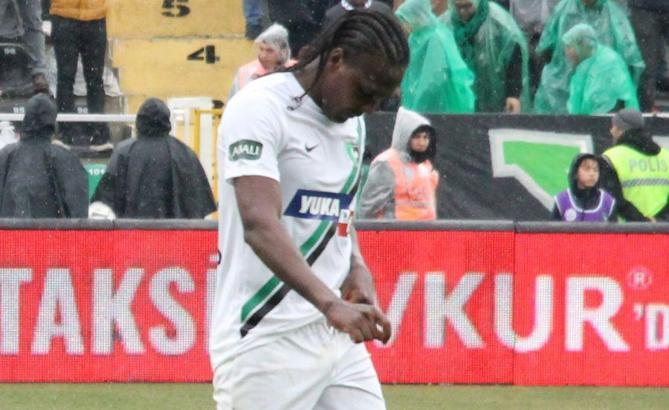 Denizlispor'da Rodallega yine sustu