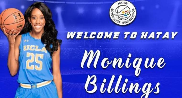 Hatay Büyükşehir Belediyespor, ABD'li Monique Billings'i transfer etti