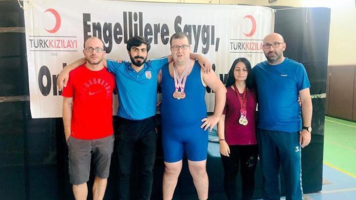 Nilüfer Belediyesi GESK halterde 4 madalya aldı