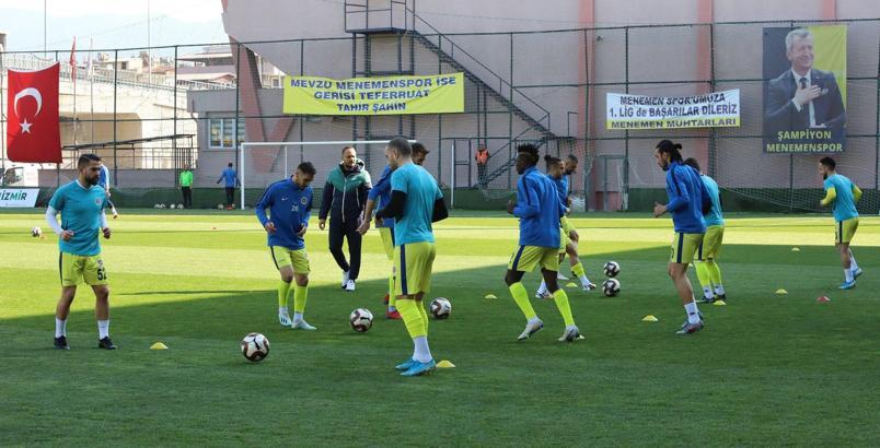 Menemenspor, Erzrumspor maçına iddialı hazırlanıyor