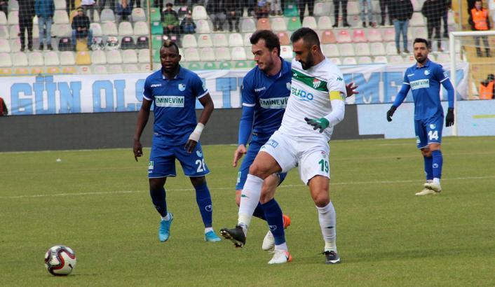 Bursaspor Süper Lig yolunda ağır yaralı