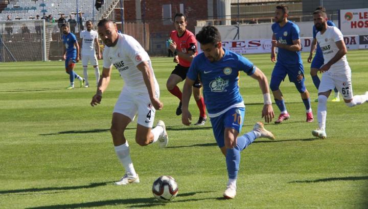 Fethiyespor - Belediye Derincespor maç sonucu: 1-1