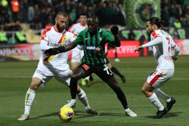 Denizlispor'da Barrow'a 25 bin Euro ceza