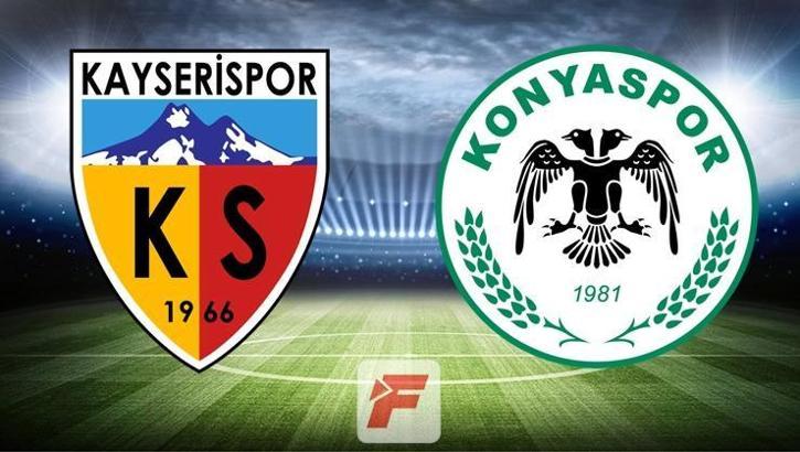 Kayserispor - Konyaspor (CANLI)