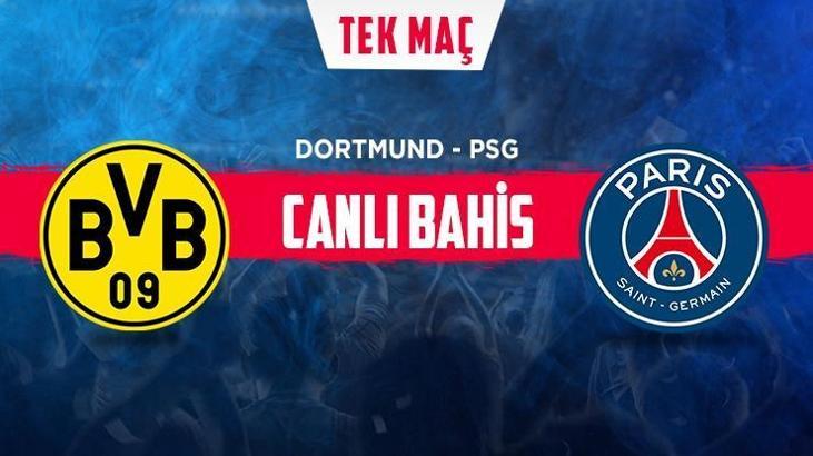 Borussia Dortmund - PSG maçı iddaa oranları! Heyecan misli.com'da