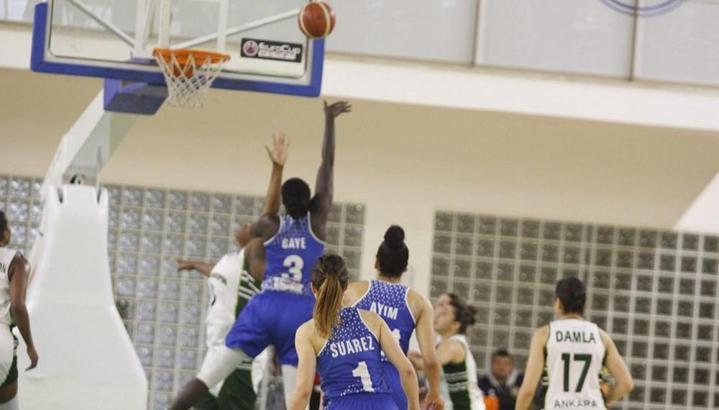 Ormanspor, Basket Landes'e son çeyrekte teslim: 79-82