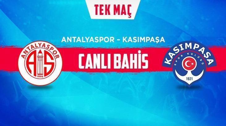 Antalyaspor-Kasımpaşa canlı bahis heyecanı Misli.com'da