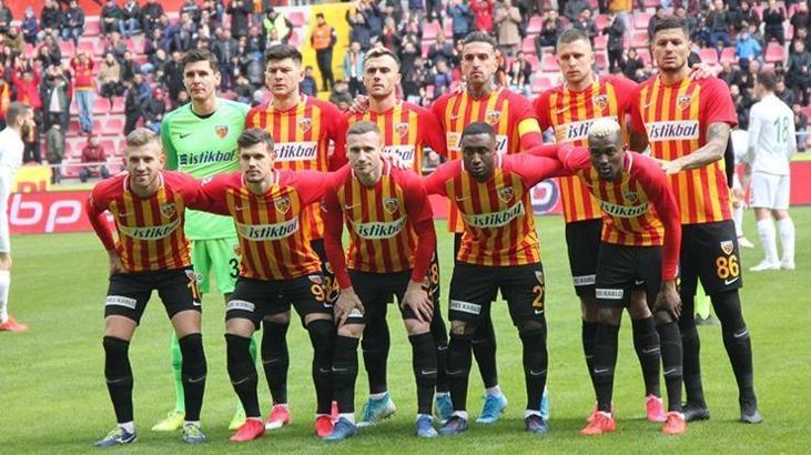 Kayserispor 11 yabancıyla oynadı