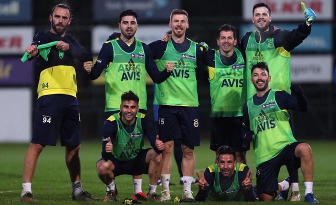 Fenerbahçe taktik çalıştı