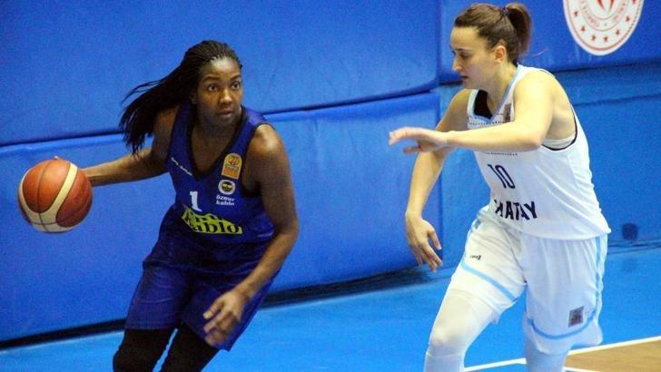 Kadınlar basketbolda Fenerbahçe, Hatay'ı farklı geçti: 60-101