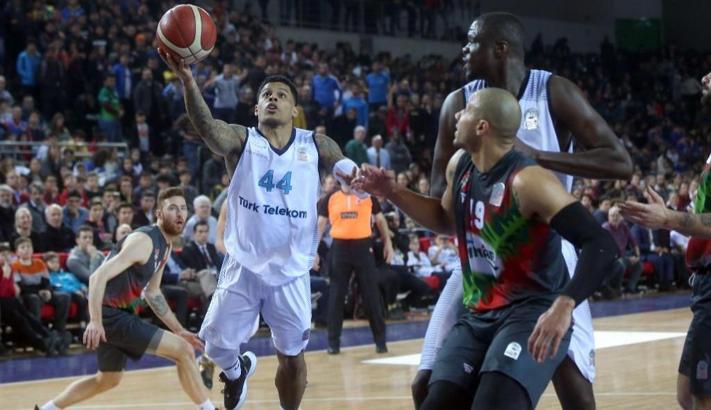 Türk Telekom - Pınar Karşıyaka maç sonucu: 62-56