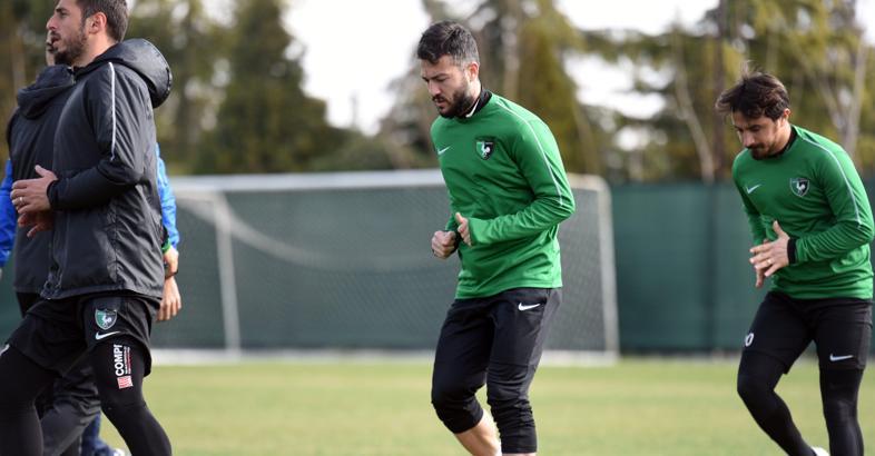 Denizlispor, Kayserispor maçının hazırlıklarını sürdürüyor
