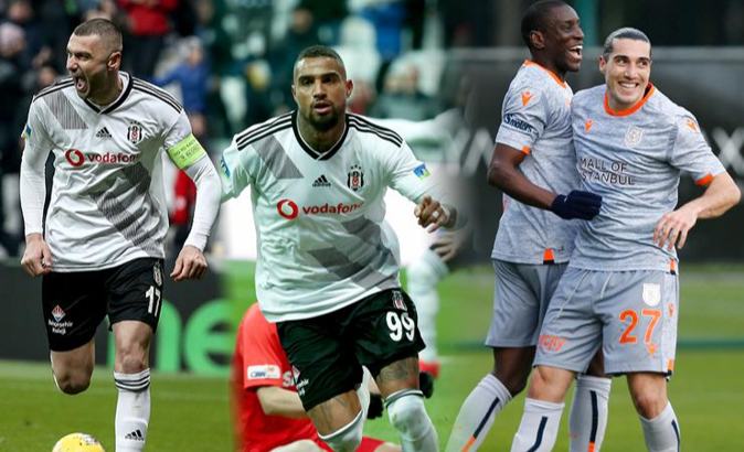 Beşiktaş ile Başakşehir arasında forvetlerin savaşı