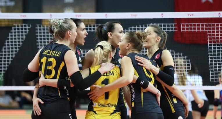 Vakıfbank - Nilüfer Belediyespor maç sonucu: 3-1