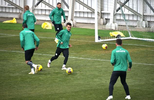Konyaspor'da Göztepe maçı hazırlıkları sürüyor