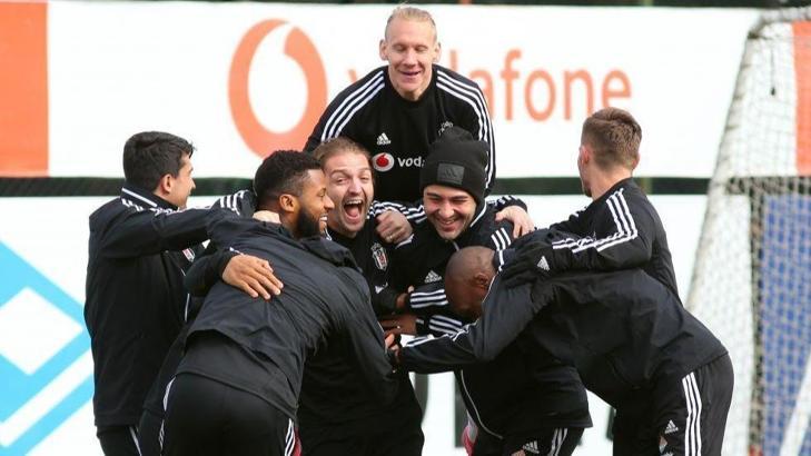 Beşiktaş'ta neşeli günler