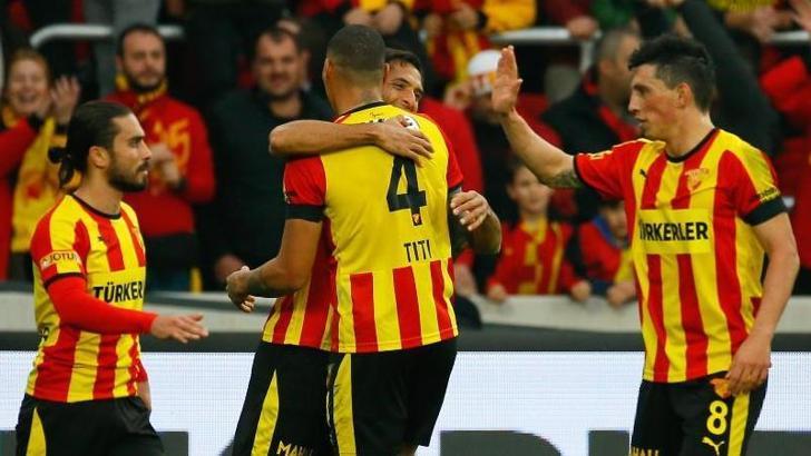 Göztepe'nin gözü üst sıralarda