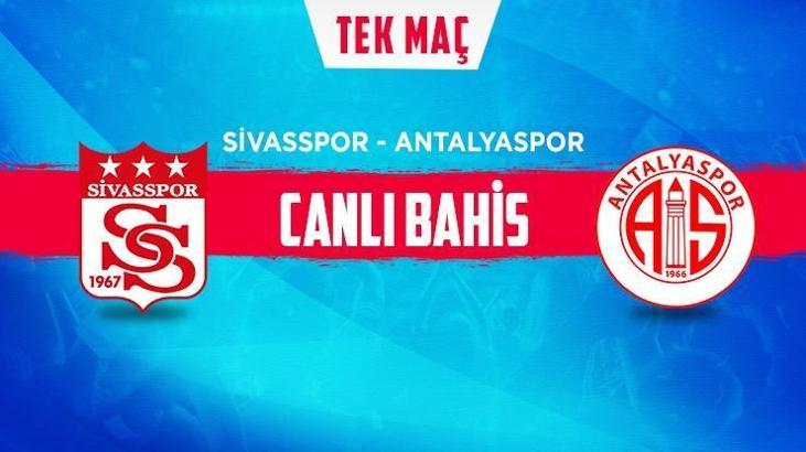 Sivasspor - Antalyaspor maçı iddaa oranları! Heyecan misli.com'da