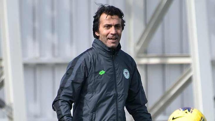 Konyaspor, Bülent Korkmaz'la ilk antrenmanına çıktı