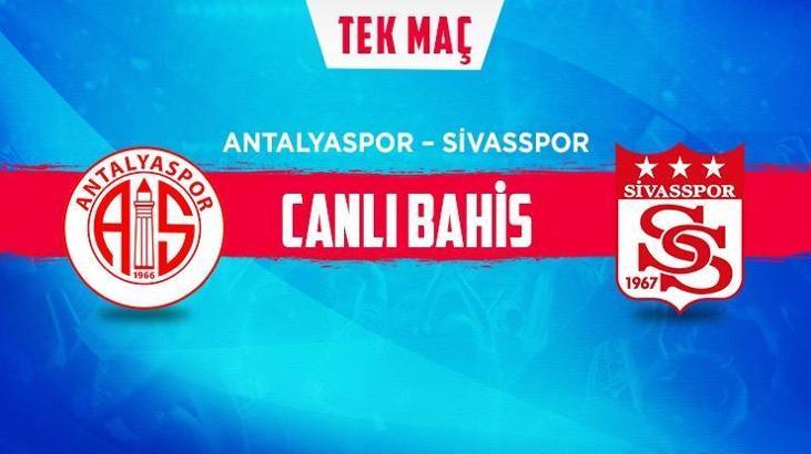 Antalyaspor - Sivasspor maçı iddaa oranları! Heyecan misli.com'da