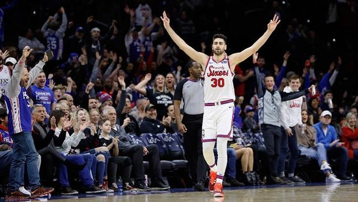 Furkan Korkmaz kariyer rekoru kırdı, 76ers kazandı