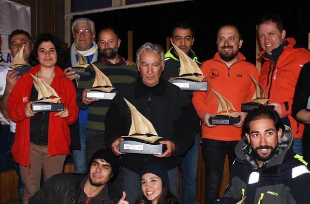 SCHÜCO-BAYK Kış Trofesi'nde dereceye girenlere kupaları verildi