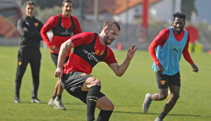Göztepe, Çaykur Rizespor maçının hazırlıklarına başladı