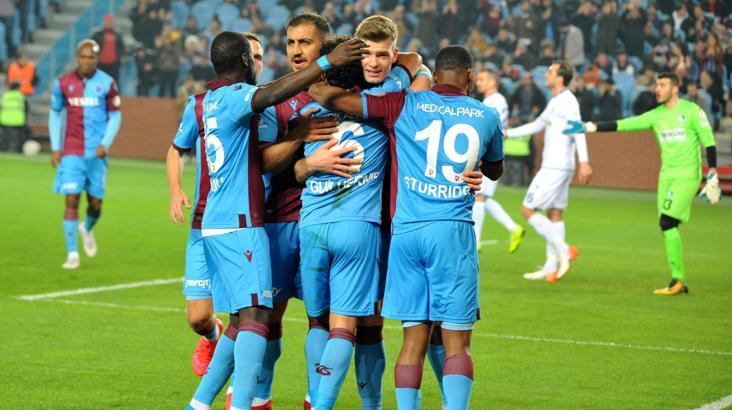(ÖZET İZLE) Trabzonspor - Erzurumspor maç sonucu: 5-0