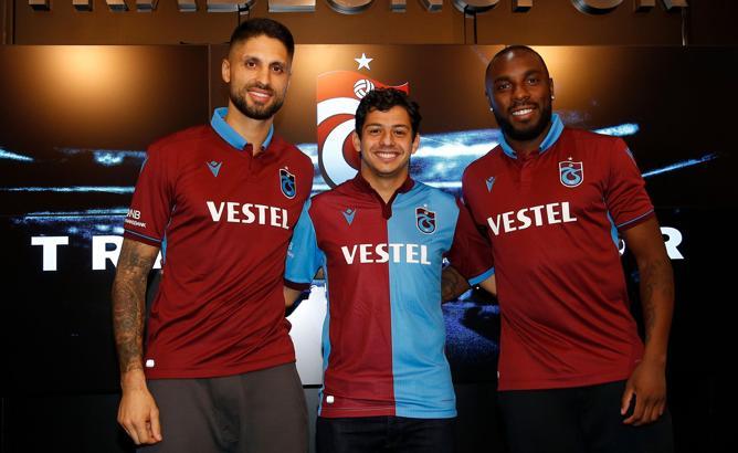 Trabzonspor'un yeni transferleri Guilherme, Messias ve Da Costa formayı giydi